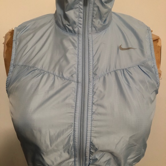 Nike Fit light blue vest running jacket XS - Picture 2 of 8